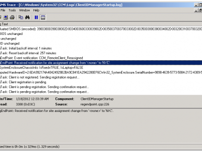 SCCM logs - Trace32.exe