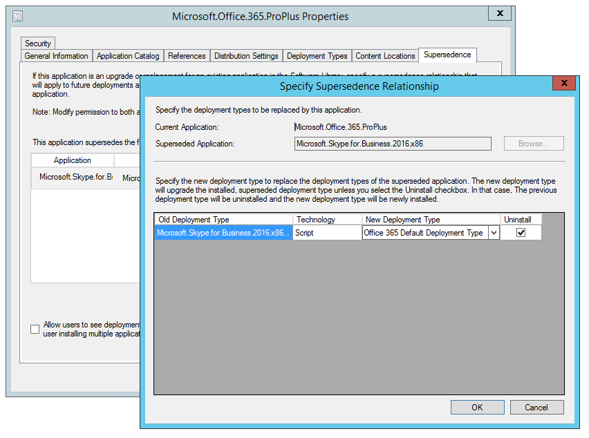 SCCM: How to uninstall/remove Skype for Business 2016 client? |  