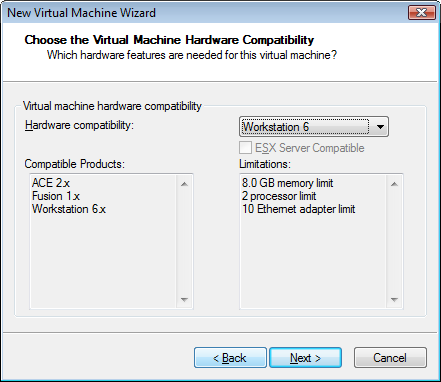 acronis true image vmware virtual machine