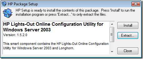 HP Lights-Out Online Configuration (HPONCFG) Networknet.nl