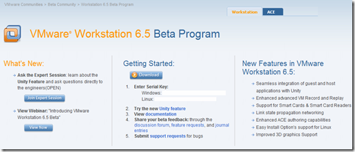 vmware workstation 6.5 download