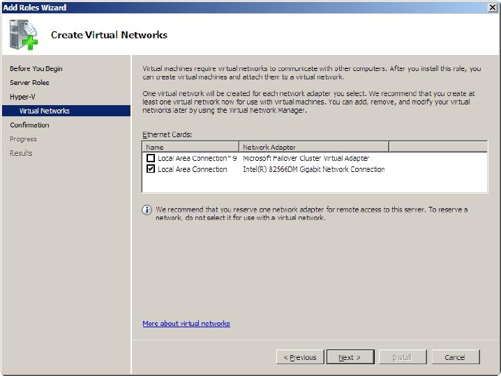 Hyper-V Role Installation, image 5 of 8