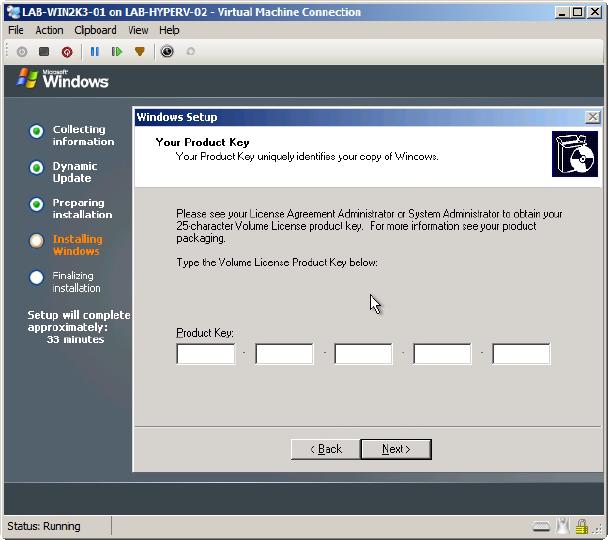 Hyper-V Virtual Machine Connection and Copy Paste fun, image 1 of 4