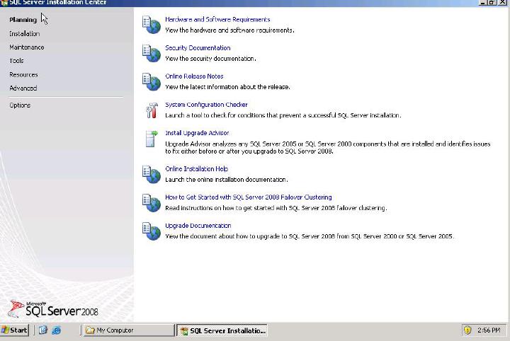 Microsoft SQL Server 2008 - Installation, image 1 of 19