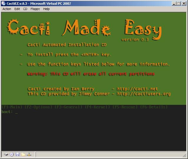 VirtualPC 2007 CactiEZ.v0.3 Installation, image 11 of 15