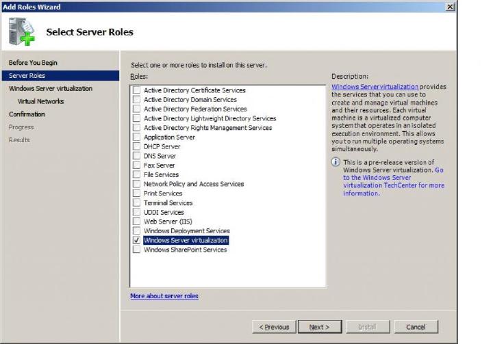 Windows Server Virtualization, image 3 of 11