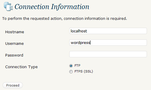 Wordpress Upgrade