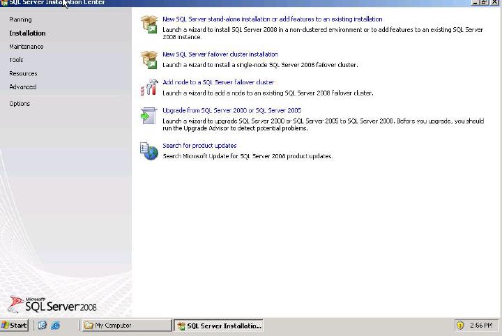 Microsoft SQL Server 2008 - Installation, image 2 of 19