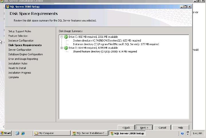 Microsoft SQL Server 2008 - Installation, image 9 of 19