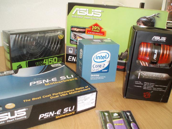 White box Q6600 build, image 2 of 26