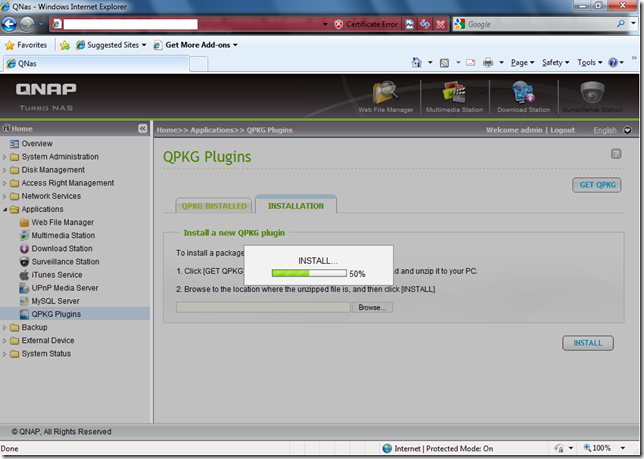 Qnap TS109