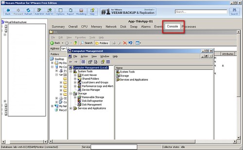 Veeam Monitor for VMWare ESX 3